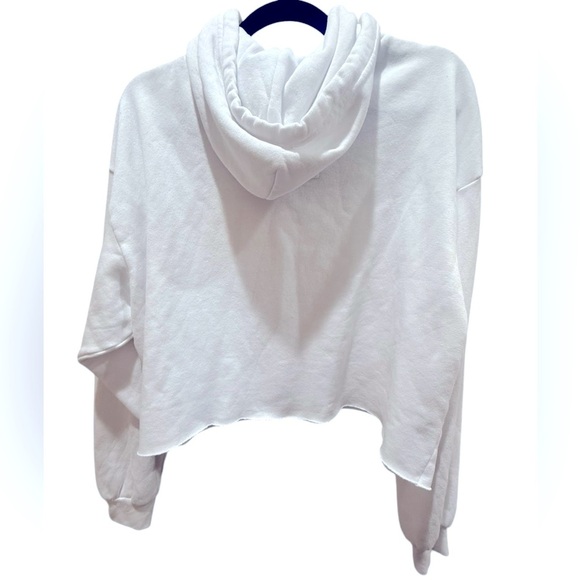 Size small Aviator Nation White Hoodie Yellow Smiley Face excellent condition - Picture 3 of 4